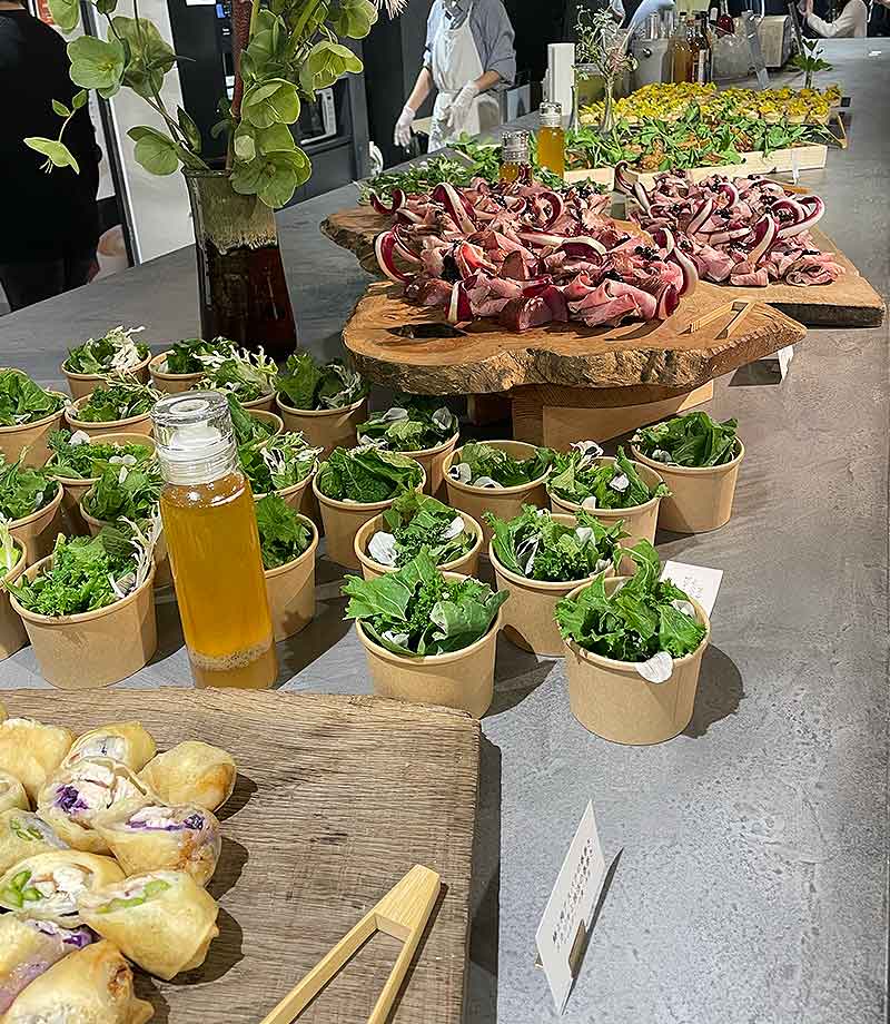 アパレル企業様 秋冬展示会の写真