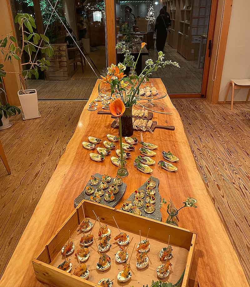 アパレル企業様 秋冬展示会の写真